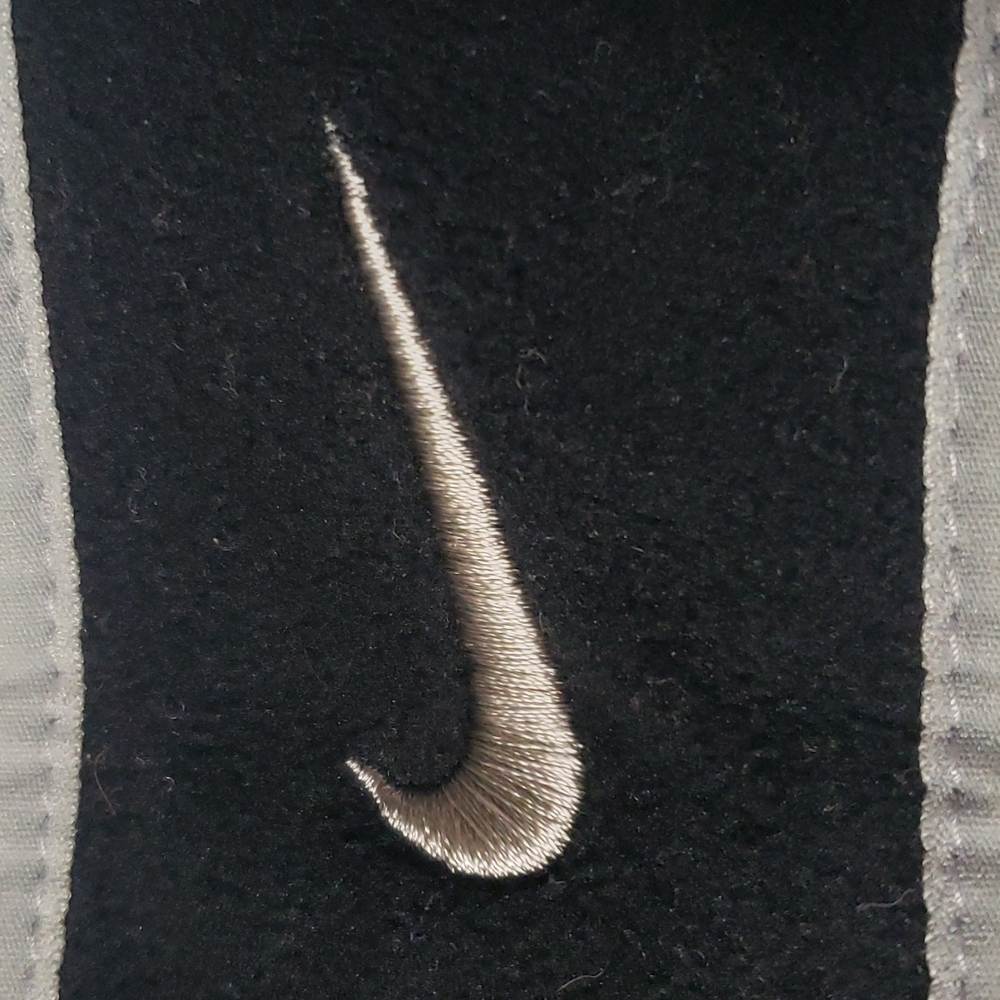 Nike Fleece Reversible Jogging Running Headband - Picture 2 of 5